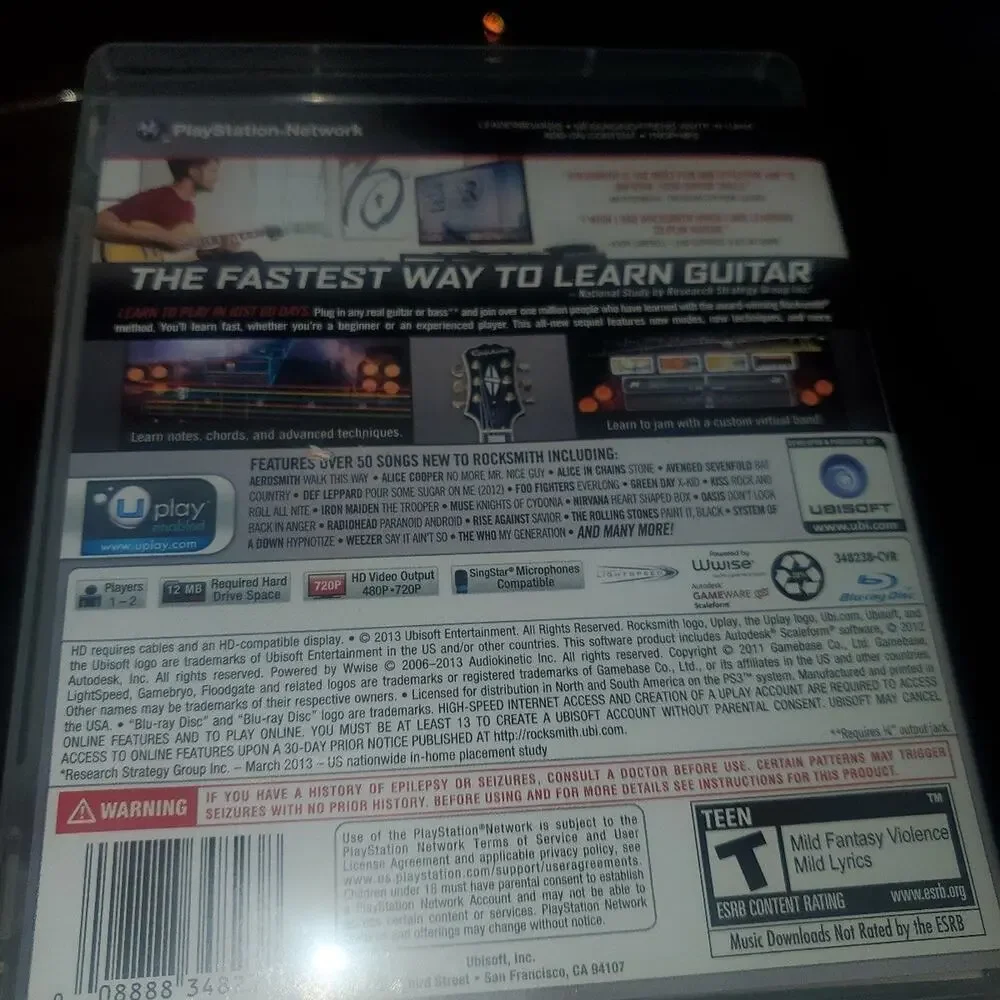 Rocksmith ps3